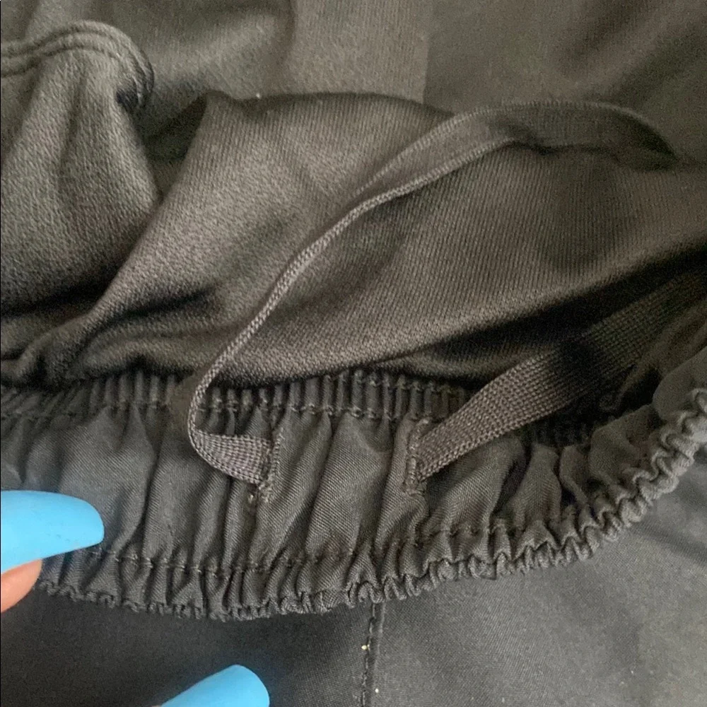 Nike Black and White Athletic Shorts with Dri-FIT Technology - Picture 4 of 7
